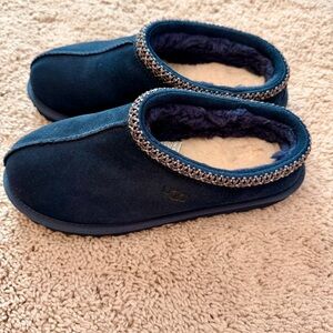 UGG Boys Navy Tasman Slippers
